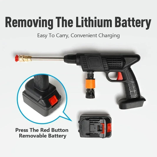 Nettoyeur haute pression sans fil 48v Pro Grade, nettoyeur de jardin, 30 bars, STORKarcher , sac de rangement gratuit