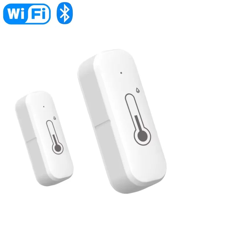 Tuya – capteur WIFI intelligent de température et d'humidité, moniteur à distance avec application pour maison intelligente, vie intelligente, fonctionne avec Alexa Google Assistant