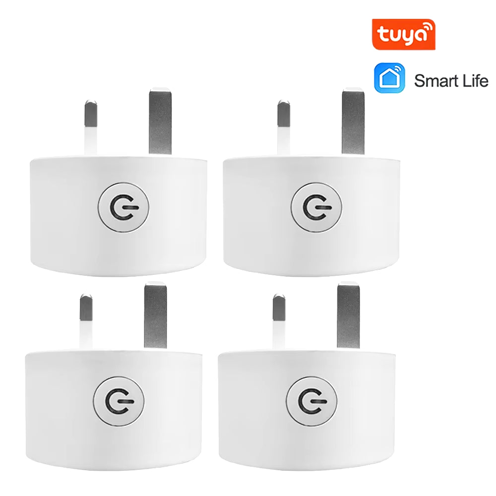 Wifi Smart Plug Sockets 16A EU Plug Tuya Smart Life APP Work with Alexa Google Home Smart-Home Automation EU UK Plug Yandex