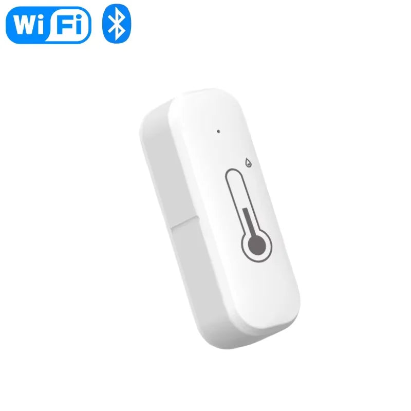 Tuya – capteur WIFI intelligent de température et d'humidité, moniteur à distance avec application pour maison intelligente, vie intelligente, fonctionne avec Alexa Google Assistant