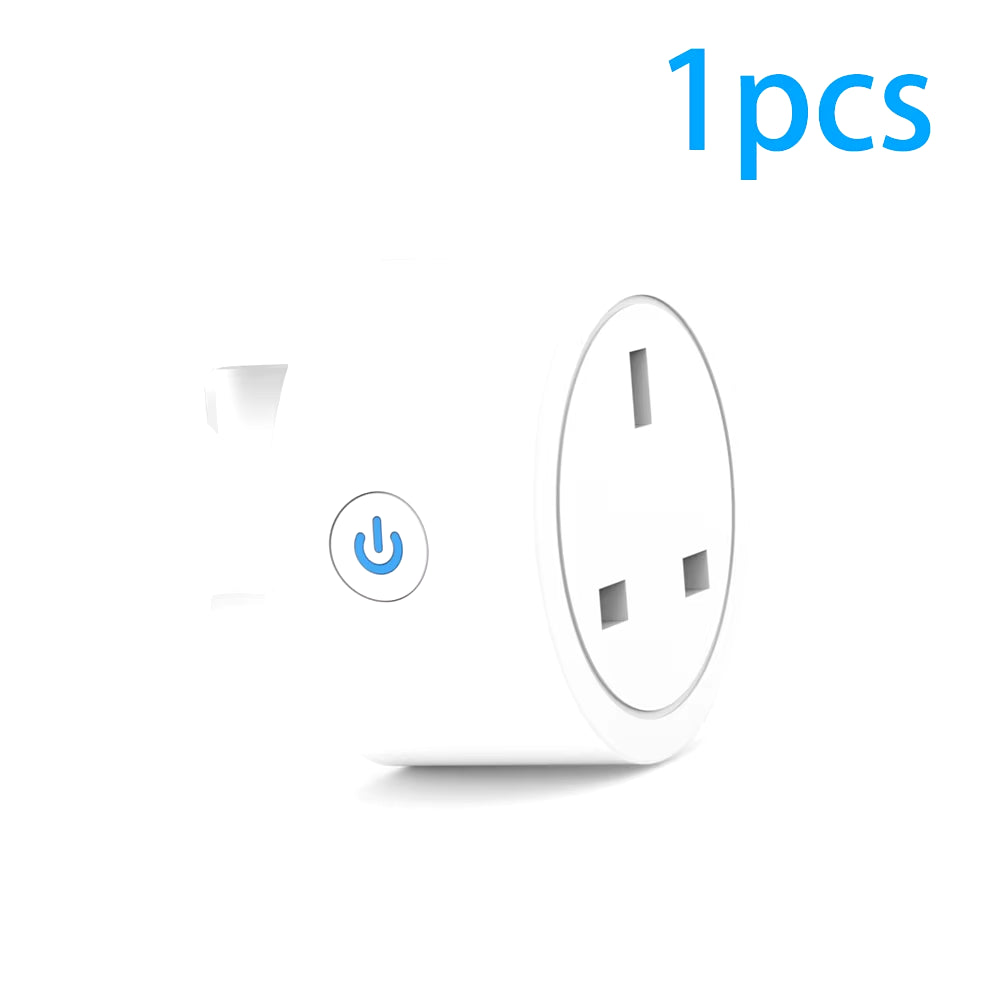 Wifi Smart Plug Sockets 16A EU Plug Tuya Smart Life APP Work with Alexa Google Home Smart-Home Automation EU UK Plug Yandex